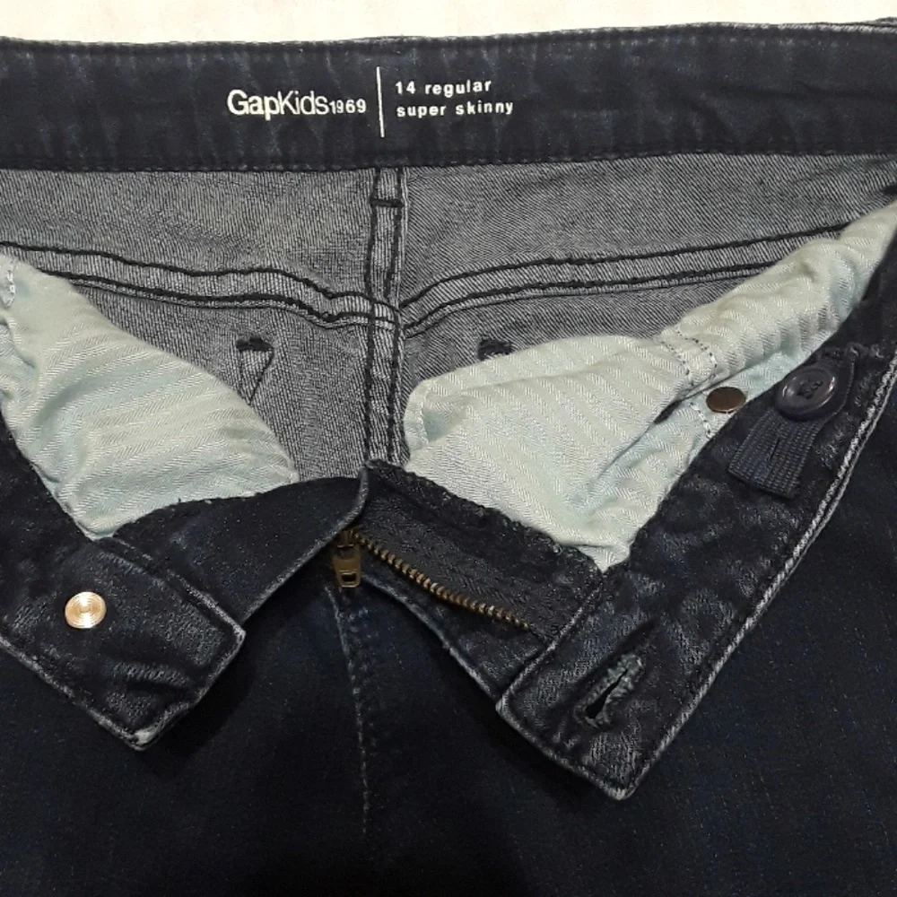 Gap Kids Super Skinny Blue Jeans. 🎀Girl's Size: W14x27L.